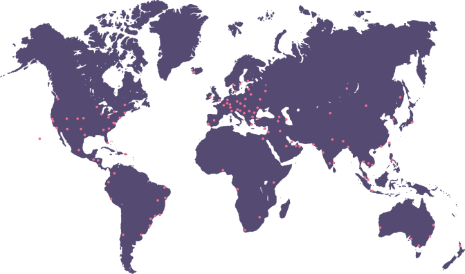 Global reach with the PoPs servers on 6 continents - Source: RocketCDN