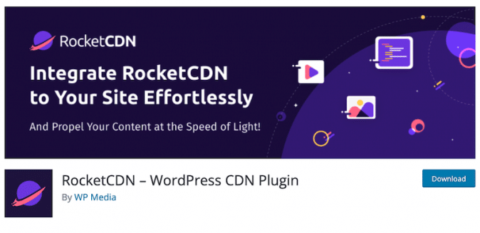 Secure your WordPress site with RocketCDN - Source: The WordPress repository